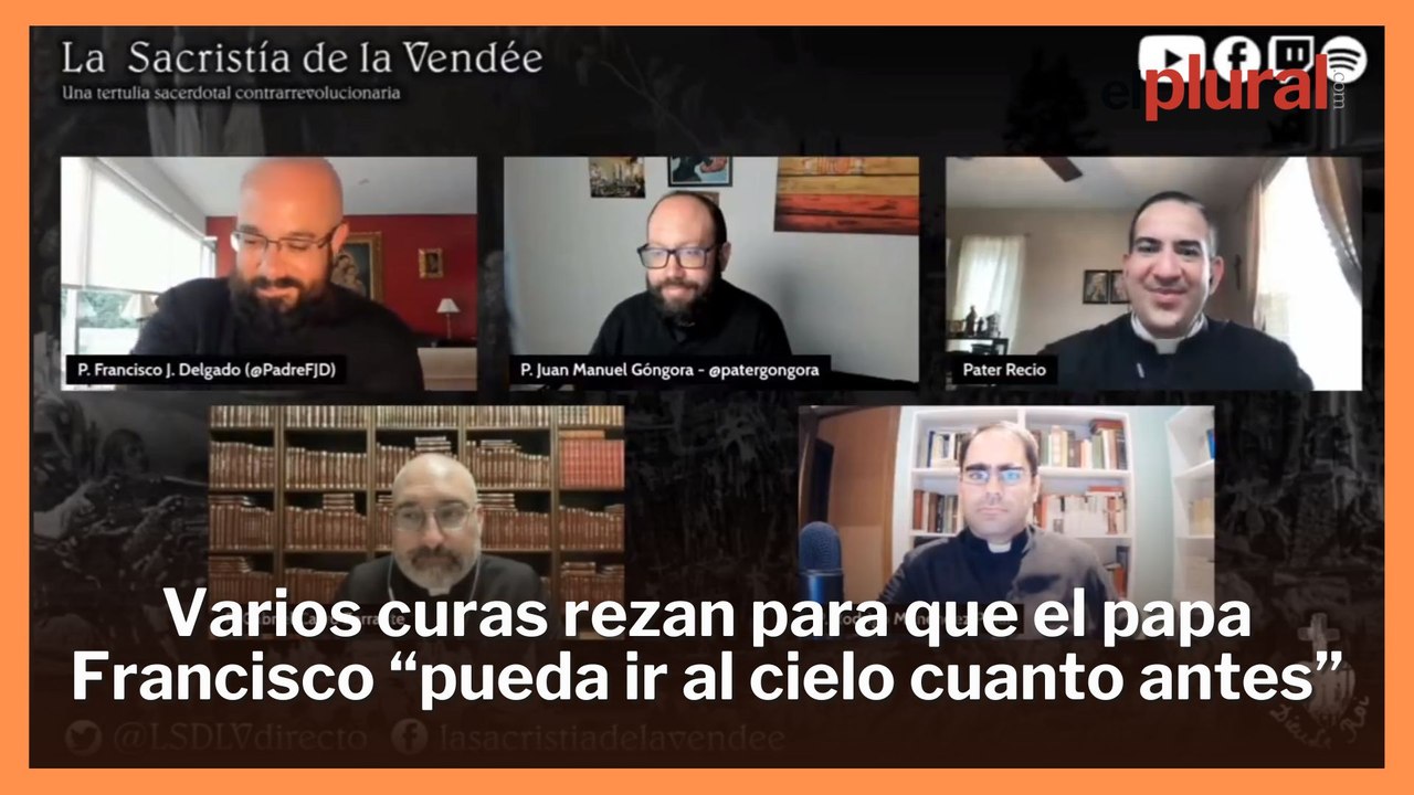 Varios curas de Toledo rezan para que el papa Francisco "pueda ir al cielo cuanto antes"