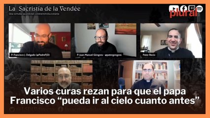 Varios curas de Toledo rezan para que el papa Francisco "pueda ir al cielo cuanto antes"