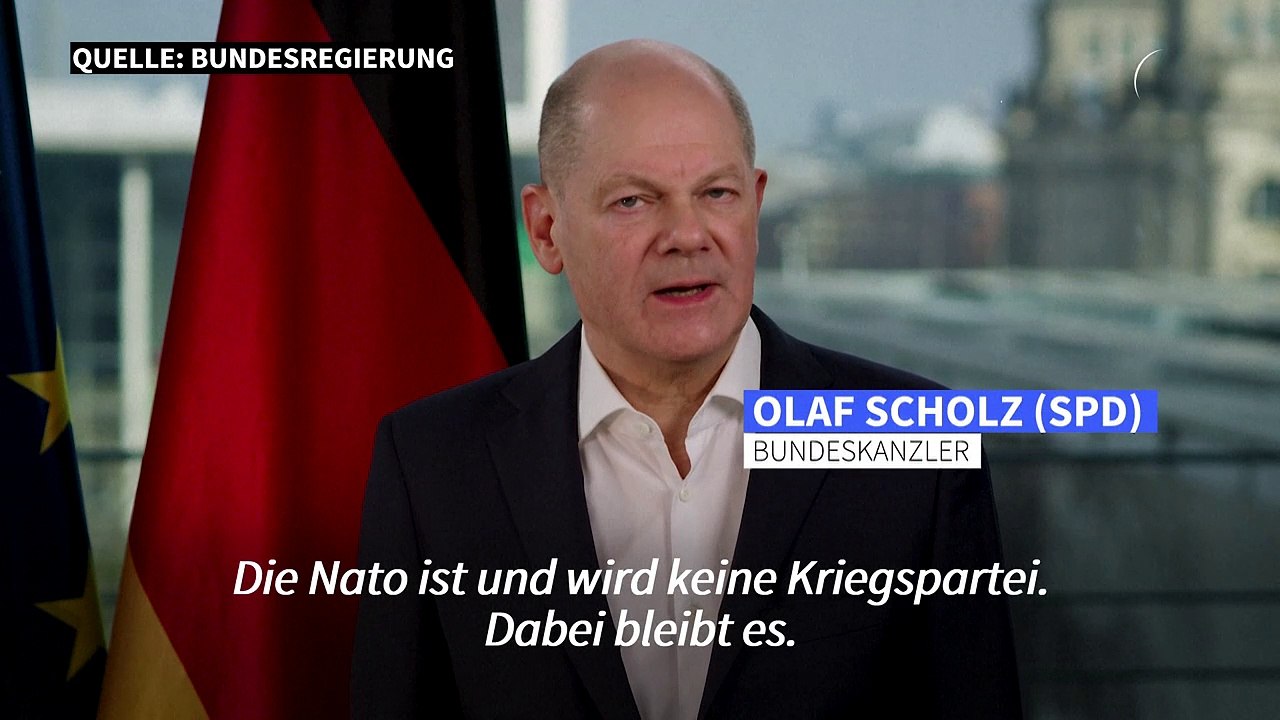 Scholz bekräftigt: Keine Bundeswehrsoldaten in die Ukraine