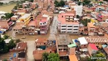 Alluvioni in Bolivia, strade allagate e sepolte sotto il fango