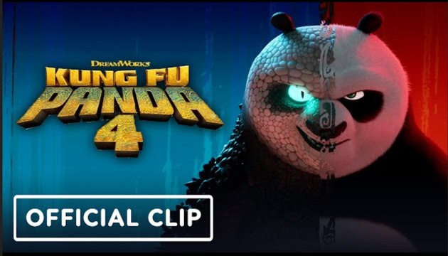 Kung Fu Panda 4 | Official Po vs. Chameleon Po Clip - Jack Black, Viola Davis