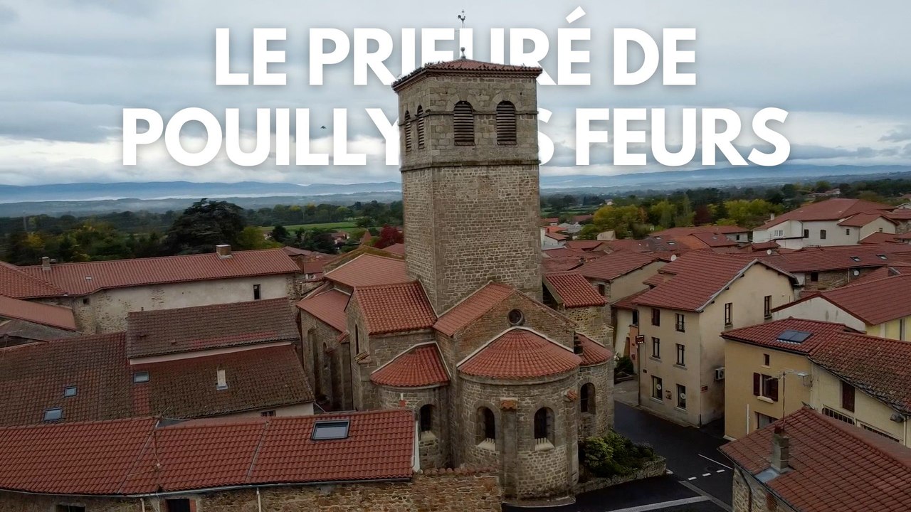 Vue aérienne de Pouilly-les-Feurs