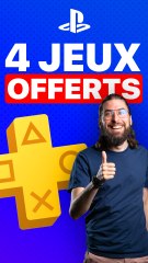3 jeux OFFERTS sur PS5 / PS4
