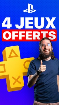 3 jeux OFFERTS sur PS5 / PS4