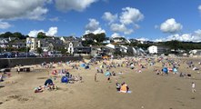 Saundersfoot beach has been named in a Tripadvisor top 10 ‘best of the best beaches’ in this year’s Travellers’ Choice Awards.