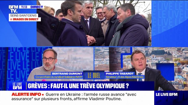 Les Jeux olympiques, c'est la fête des riches , estime Bertrand Dumont, co-secrétaire du syndicat Solidaires RATP