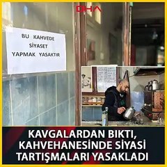 Müşteriler kavga edince mecbur kaldı