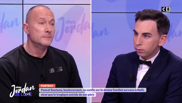 Pascal Soetens très ému en évoquant la mort de trois membres de sa famille - Chez Jordan , C8 '