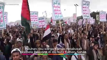 NGERI! Di Yaman, Puluhan Ribu Warga 'Angkat Senjata'
