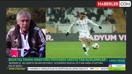 Beşiktaş Teknik Direktörü Fernando Santos'dan derbi açıklaması: Gedson yok diye eksik değiliz