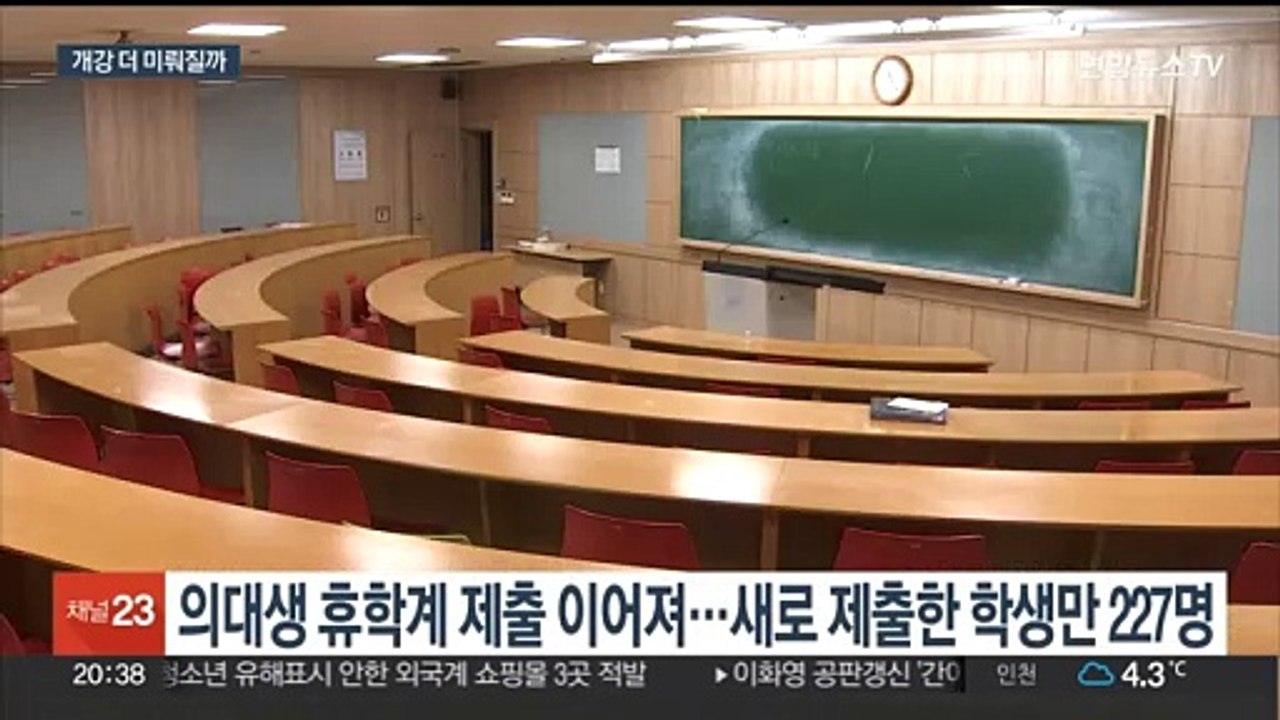 의대 개강 전 마지막 주말…추가 연기 가능성