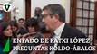Patxi López se indigna por las preguntas sobre la reunión Ábalos-Koldo