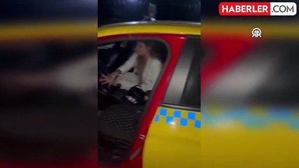 Başakşehir'de taksi sürücüsüne ve polise saldıran şüpheli tutuklandı