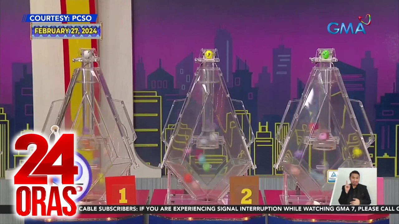 Draw sa Feb. 27 3-digit game, binatikos matapos ulitin dahil sa nalaglag na bola | 24 Oras