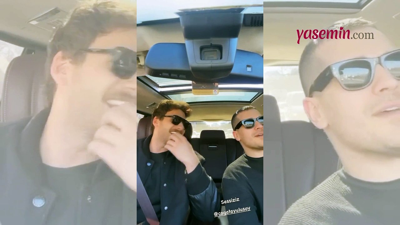 O anlar sosyal medyada gündem oldu! Çağatay Ulusoy ve Mustafa Koç düet yaptığı anları paylaştı