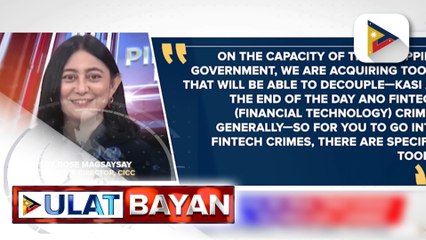 Pamahalaan, kumukuha ng mga tinatawag na 'Tool vs. Financial Technology Crimes'