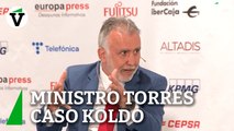 El ministro Torres, sobre si Ábalos o Koldo le recomendó la empresa de mascarillas