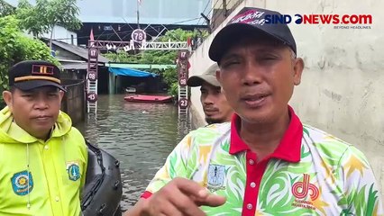 Banjir Rendam Wilayah Rawa Terate Jaktim Usai Kali Cakung Lama Meluap