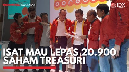 ISAT Mau Lepas 20.900 Saham Treasuri