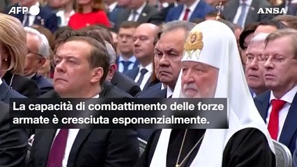 Putin all'Occidente: "Anche le nostre armi possono raggiungervi"