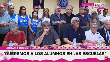 Anuncian paro docente de gremios de la CGT para el lunes 4 de marzo