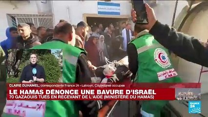 Gaza : plusieurs morts après des tirs israéliens lors d'une distribution d'aide humanitaire