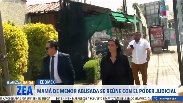 Mamá de la menor abusada en el Edoméx se reúne con el Poder Judicial