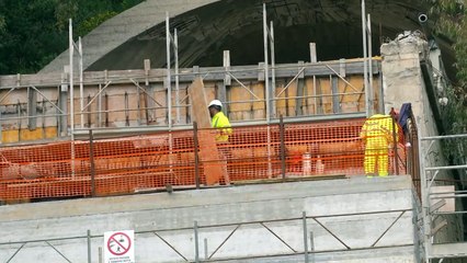 Viadotto Ritiro, iniziata la fase piú delicata dei lavori