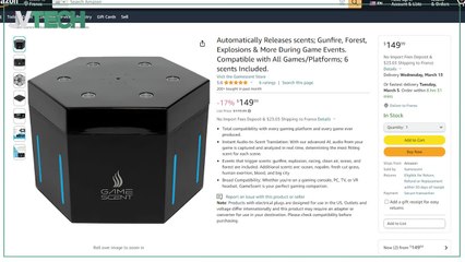 Daily Tech : sentir les odeurs dans un jeu vidéo !