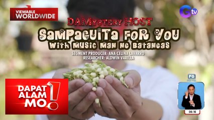 Sampaguita farm sa Pampanga, silipin! | Dapat Alam Mo!