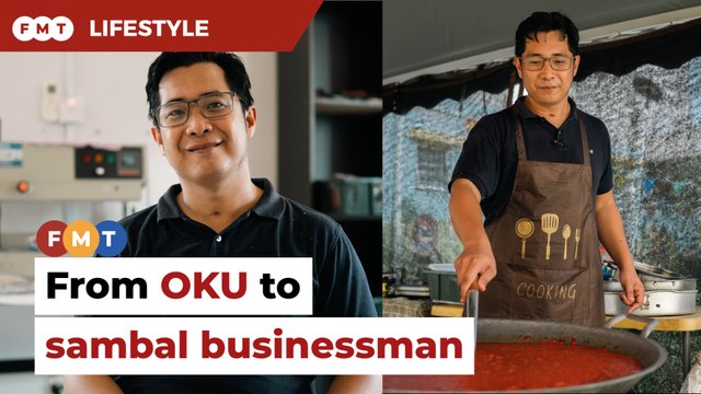 Disabled engineer cooks up a winning sambal business