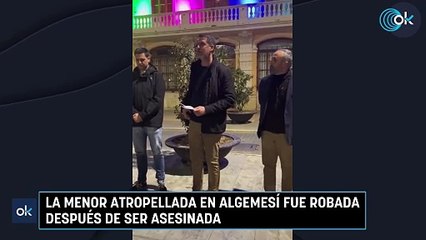 La menor atropellada en Algemesí fue robada después de ser asesinada