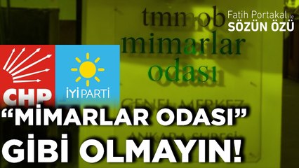 DİKKAT! MUHALEFET BÖLÜNÜNCE NE Mİ OLUYOR “MİMARLAR ODASI” BAŞKAN SEÇİMİ GİBİ OLUR! ANALİZ HABER!