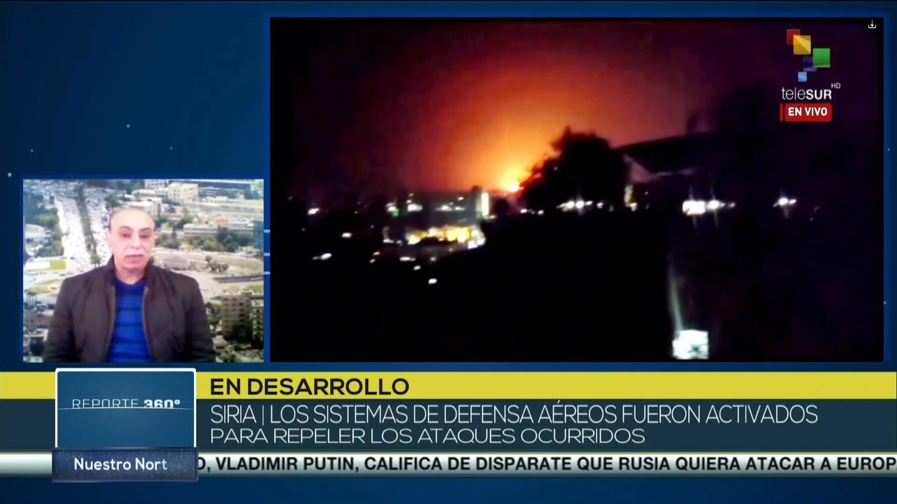 Siria interceptó misiles procedentes de Israel