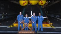 Spazio, gli astronauti della missione Artemis II si addestrano al recupero in mare