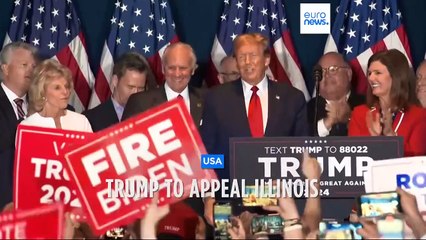 Judge orders Trump off Illinois primary ballot but puts ruling on hold