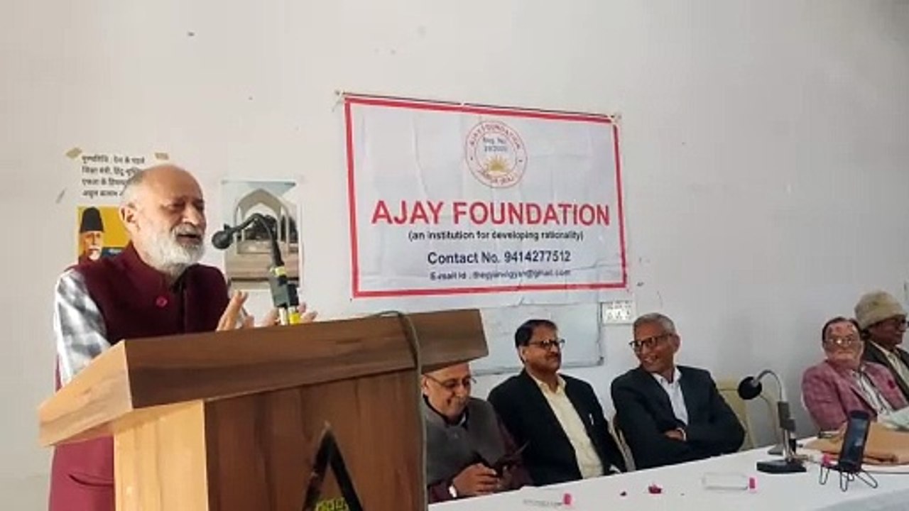 वैज्ञानिक चेतना ही विकास का एकमात्र रास्ता- गौहर रजा