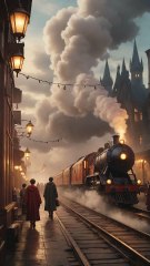 Les Mystères des Débuts du Poudlard Express 🚂 : Comment les Sorciers Rejoignaient Poudlard Avant ?