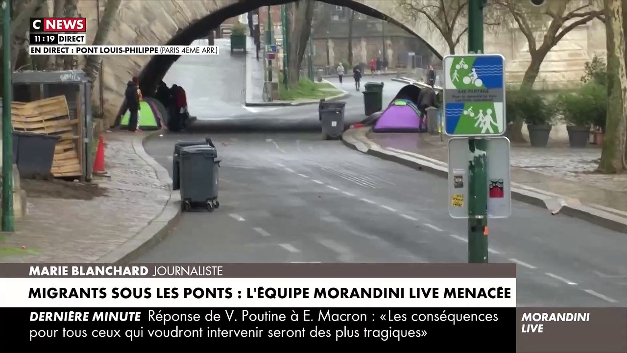 L'équipe de Morandini Live menacée ce matin en...