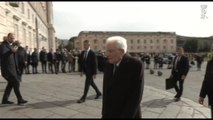 Mattarella alla Reggia di Caserta per l'apertura della Gran Galleria