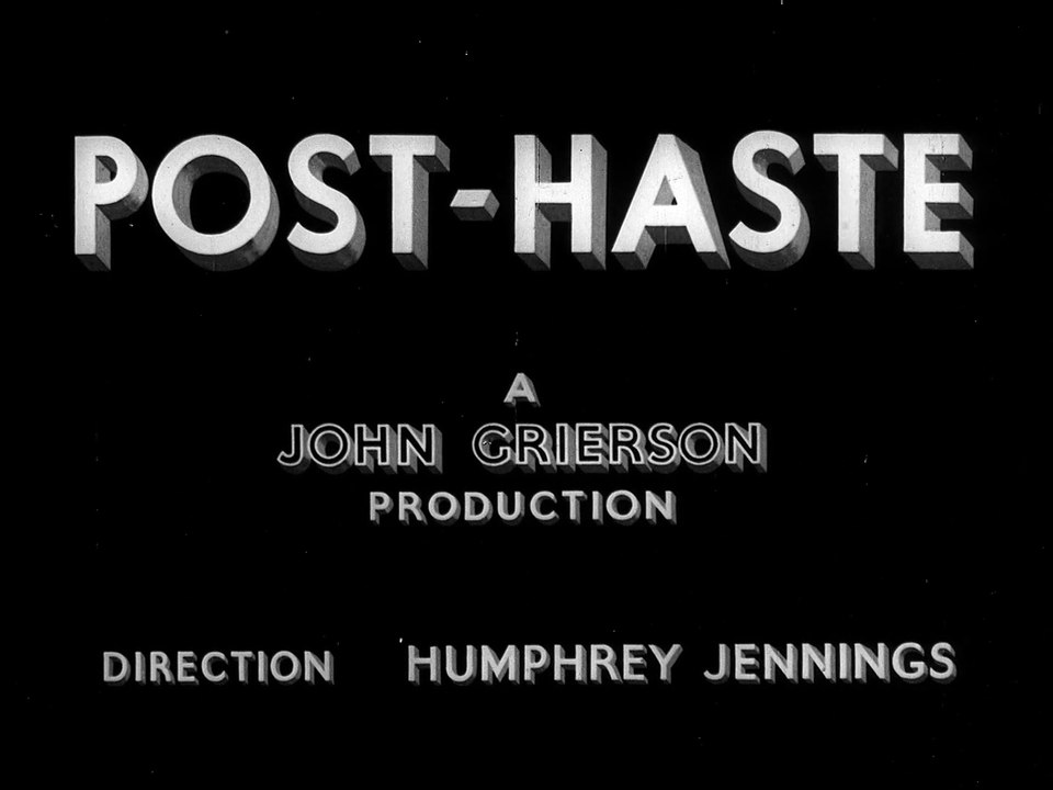 Post Haste 1934 video Dailymotion