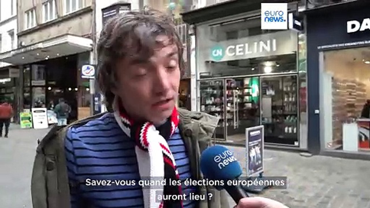 Elections européennes : qu'en pensent les citoyens à Bruxelles?