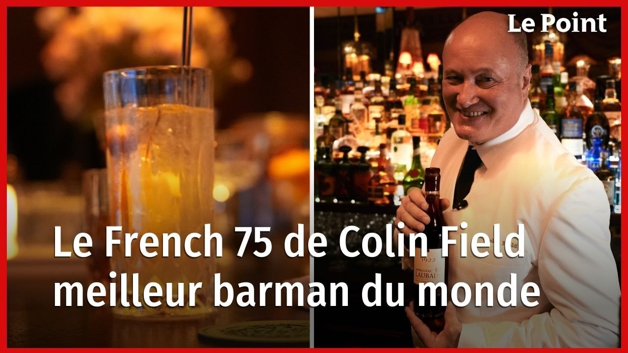 Le French 75 de Colin Field, meilleur barman du monde