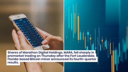Why Are Marathon Digital Shares Dropping Before the Market? 📉 Bitcoin Rally Impact