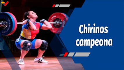 Download Video: Deportes VTV | Dayana Chirinos obtuvo medalla de oro en los 87 kg del Preolímpico de Pesas 2024