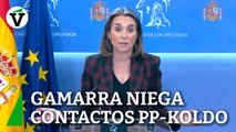 Cuca Gamarra niega contacto del PP con el Caso Koldo