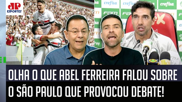 Gente, o Abel Ferreira ASSUMIU que o São Paulo... OLHA qual DECLARAÇÃO no Palmeiras GEROU DEBATE!