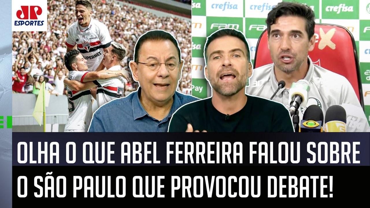 "Gente, o Abel Ferreira ASSUMIU que o São Paulo..." OLHA qual DECLARAÇÃO no Palmeiras GEROU DEBATE!