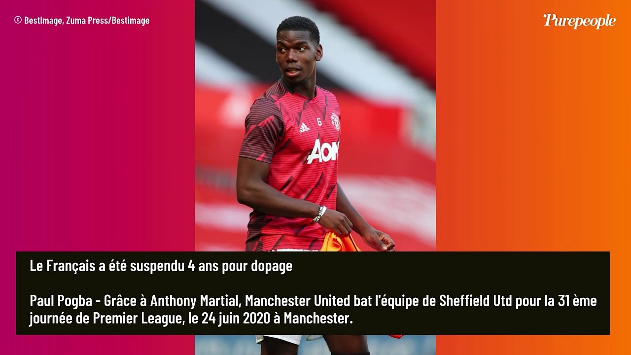 "Triste, choqué..." : Paul Pogba suspendu 4 ans pour dopage, il exprime sa tristesse et ne baisse pas les bras, sa femme solidaire