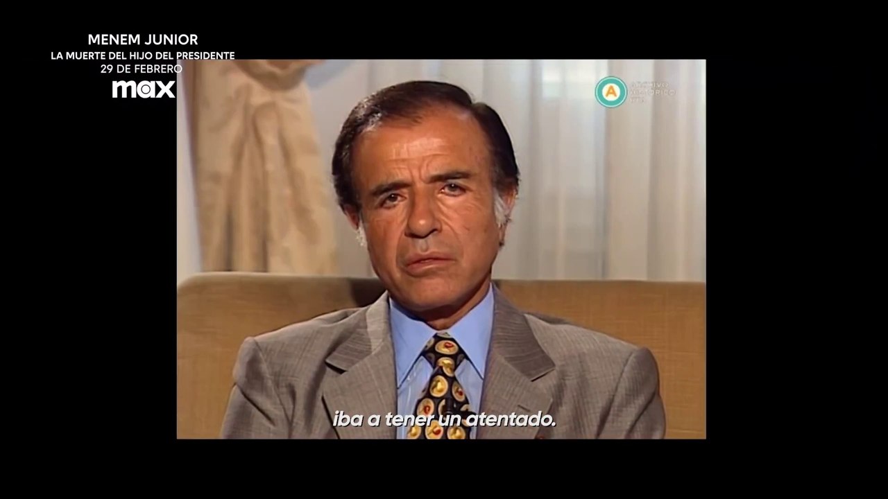 Menem Junior: La muerte del hijo del presidente - Tráiler Oficial Max ...